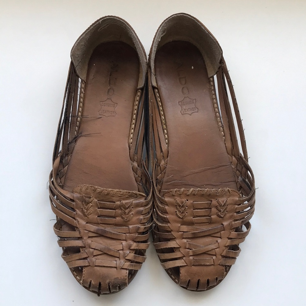 Genuine Leather Aldo Flats